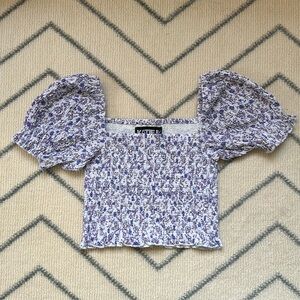 Katie J Tween Floral Marlee top XL (Tween)